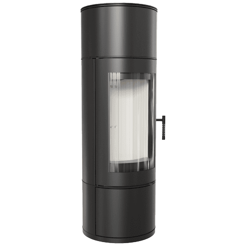 Wood burning steel stove KRATKI ANTARES Ø 150 10 kW