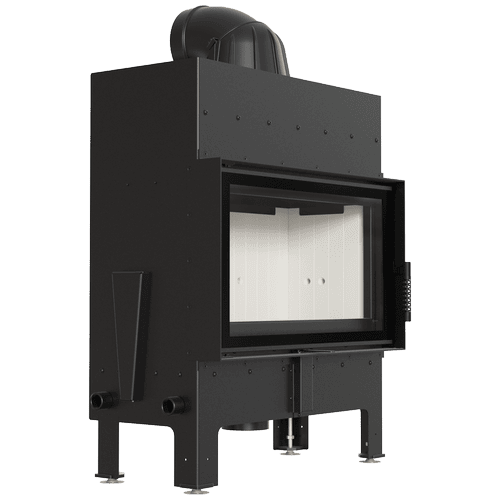 Steel fireplace KRATKI FLOKI S 8 kW Ø 160