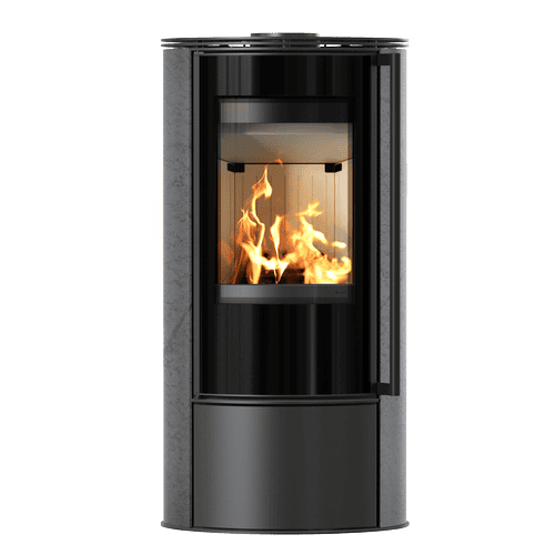 Wood burning steel stove KRATKI ERIK Ø 150 5,5 kW