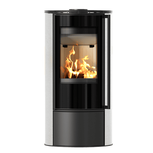 Wood burning steel stove KRATKI ERIK Ø 150 5,5 kW