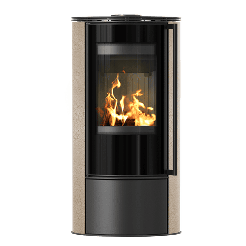 Wood burning steel stove KRATKI ERIK Ø 150 5,5 kW