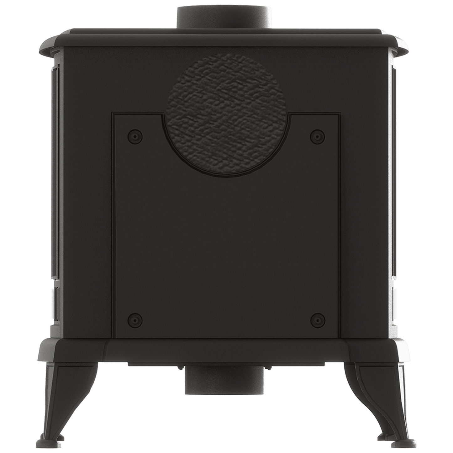 Cast iron wood burning stove KRATKI K6 ECO Ø 130 6,5 kW