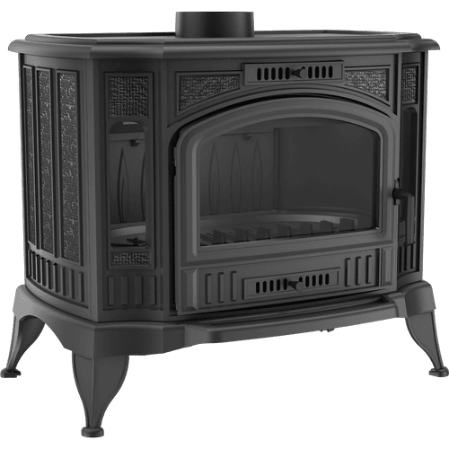 Wood burning cast iron stove KRATKI K9 Ø 130 10 kW