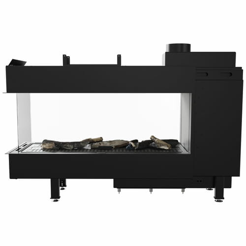 Gas Fireplace LEO 100 Room divider natural gas ? 100/150 9 kW