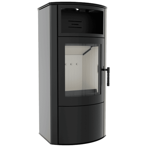 Wood burning steel stove KRATKI TITAN Ø 150 11 kW