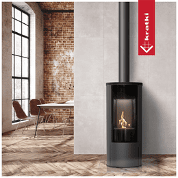 Propane-butane gas fire stove AB ENYO Ø 100/150 4 kW