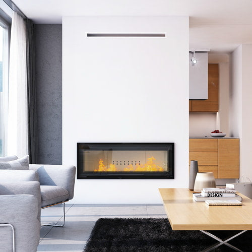 Steel fireplace KRATKI MB 20 kW Ø 200 Lift-up