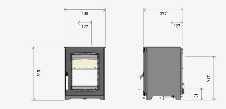 Parkray Aspect 4 Eco Stove