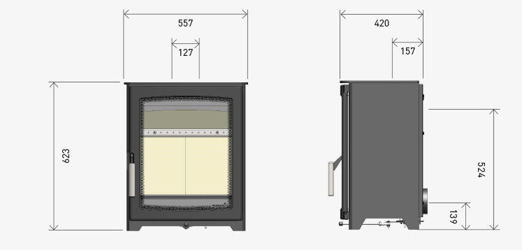 Parkray Aspect 6 Eco Stove