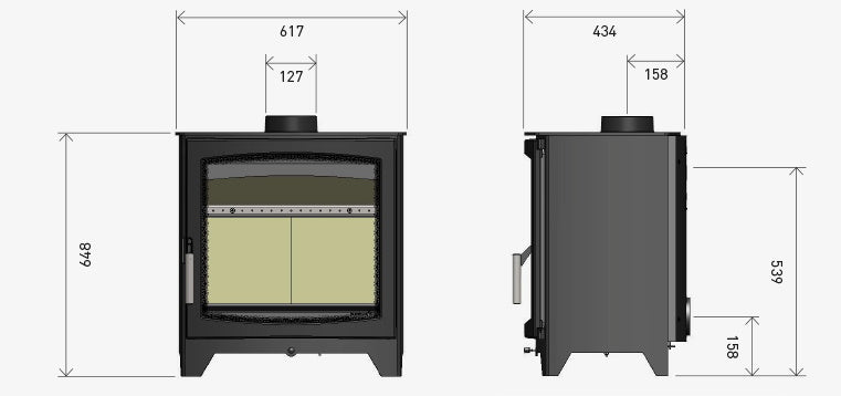 Parkray Aspect 8 Eco Stove