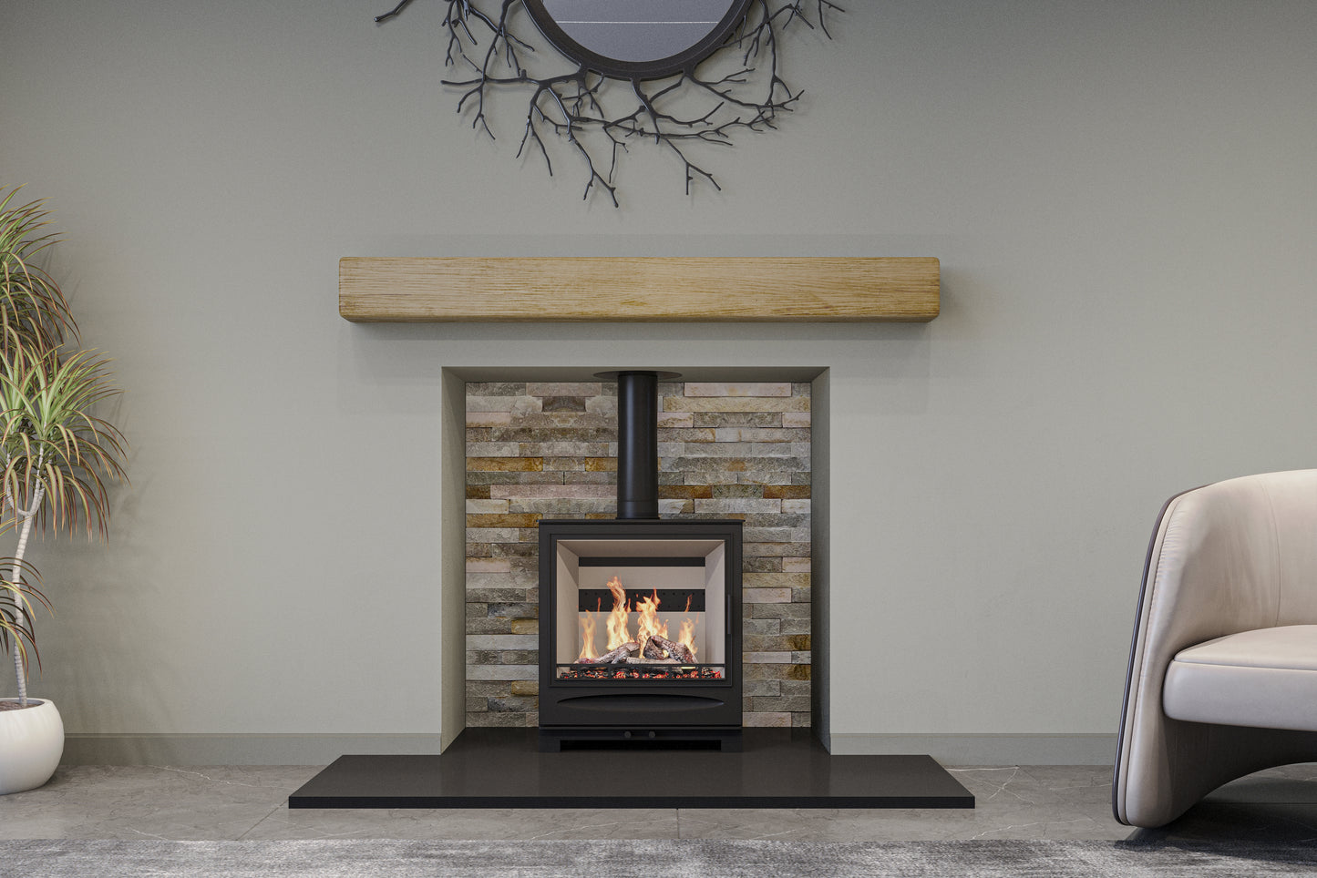 Belina 8FS with ZStone Beam Trim & Riser Flex Bundle