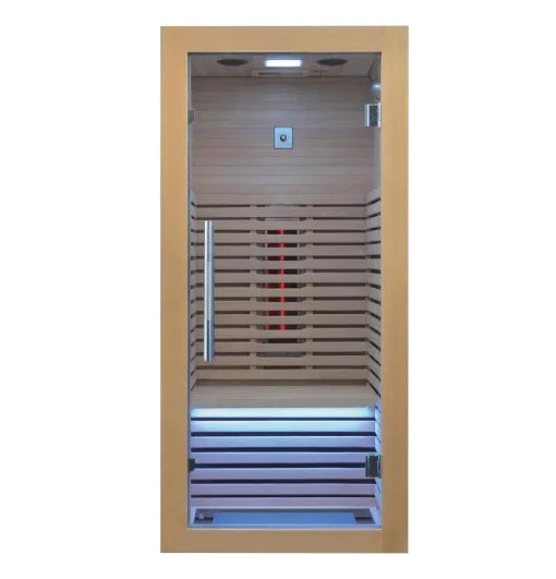 Wave 1 Person Indoor Candian Hemlock Sauna