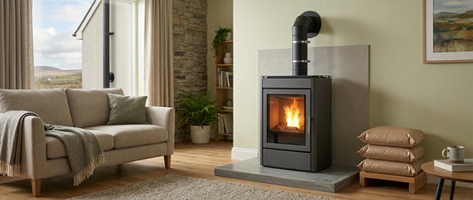 Wood pellet stove location Ireland: best room and layout guide