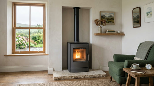 Wood pellet stove humidity impact Ireland: comfort and condensation guide