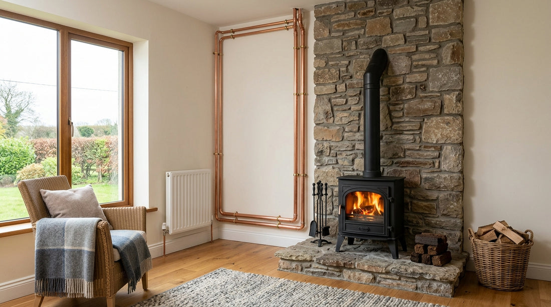 Boiler stove gravity radiators Ireland: layouts and safety guide