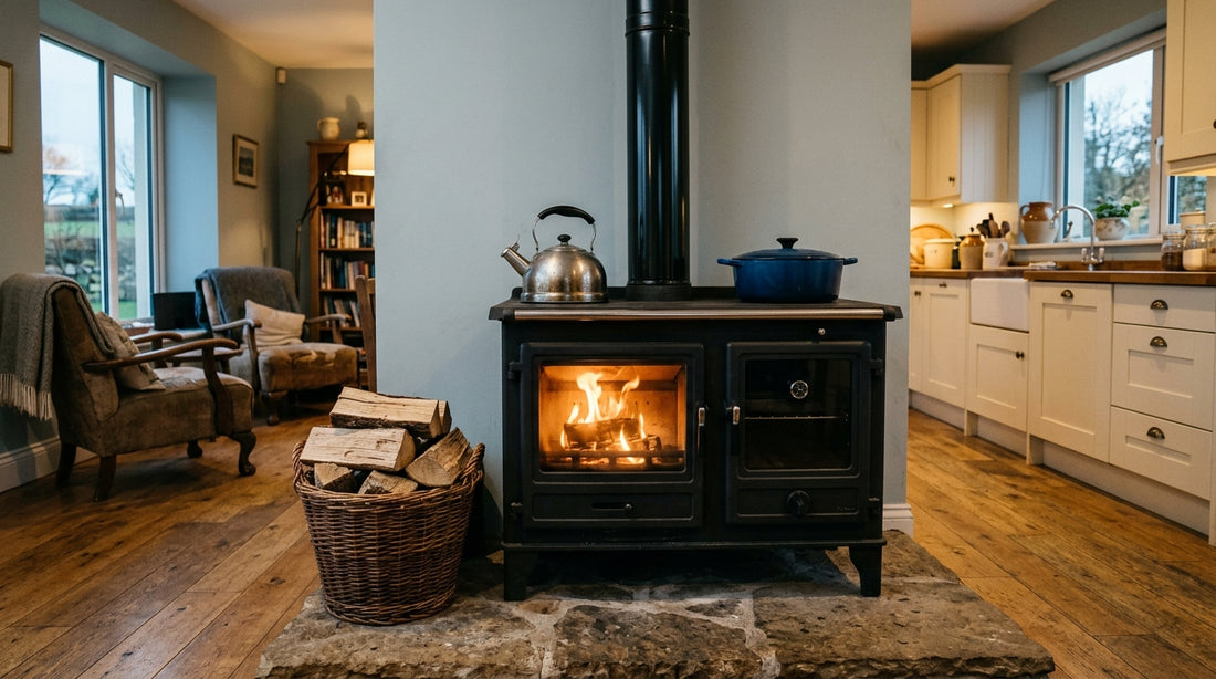Wood burning stove with oven Ireland: cooking and heating guide