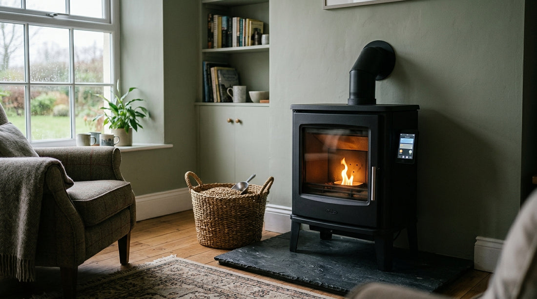 Wood pellet stove timer settings Ireland: scheduling for comfort and efficiency