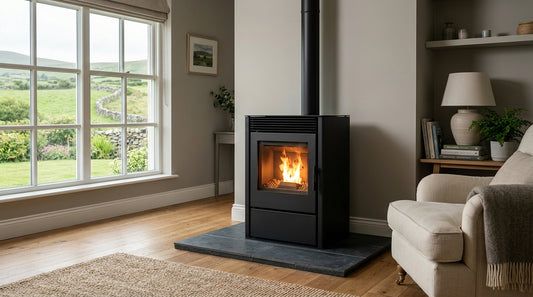 Wood pellet stove lifespan vs running costs Ireland guide