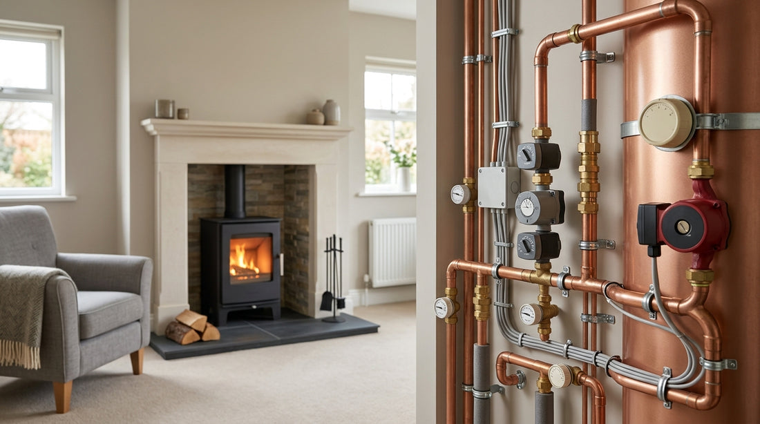 Boiler stove zoning and controls Ireland: radiators and hot water