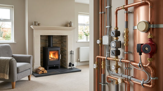 Boiler stove zoning and controls Ireland: radiators and hot water