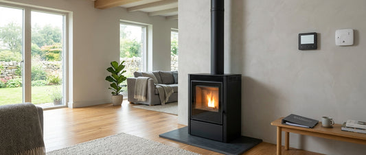 Wood pellet stove BER rating impact Ireland: compliance and upgrade guide