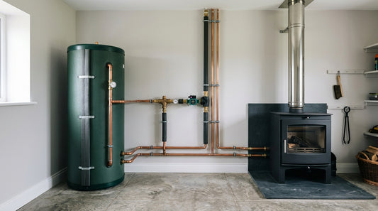 Boiler stove thermal stores Ireland integration guide
