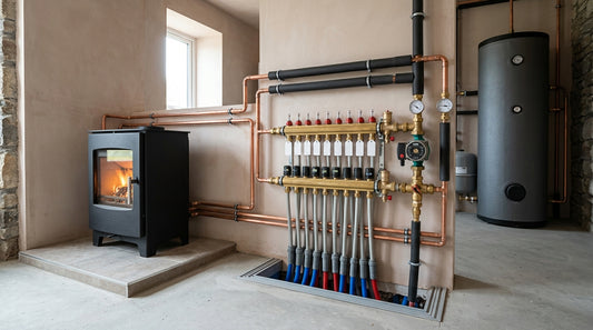Boiler stove underfloor heating Ireland integration guide