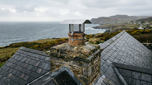 Chimney cowls for wood burning stoves Ireland: types and draught solutions
