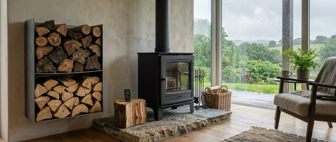 Best wood for wood burning stoves Ireland: fuel types and moisture guide