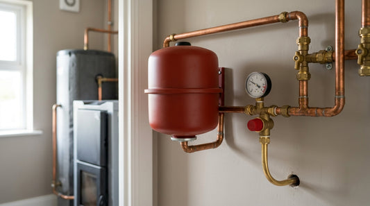 Boiler stove expansion vessel sizing Ireland guide
