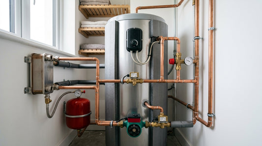 Boiler stove mixed-source hot water cylinders Ireland: integration guide