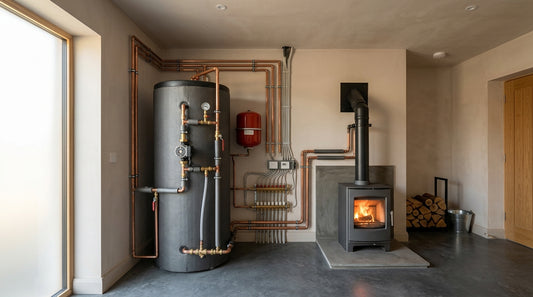 Boiler stove buffer tanks and thermal stores Ireland guide