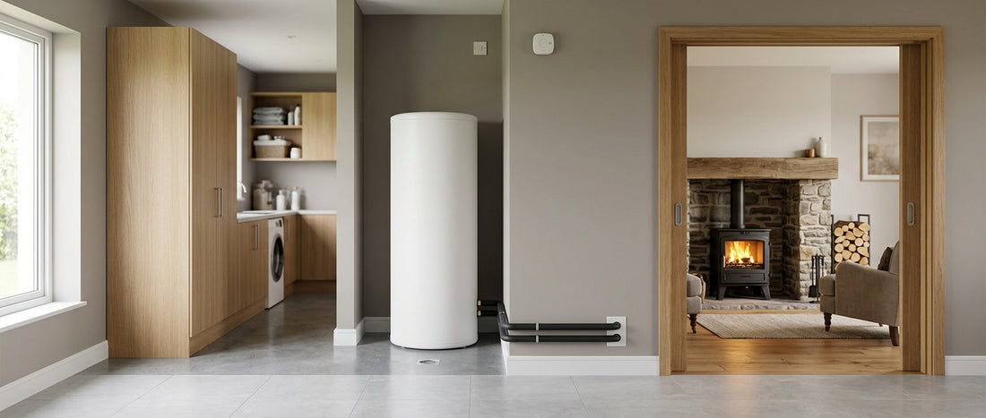 Boiler stove buffer tank location Ireland: where to position and why it matters