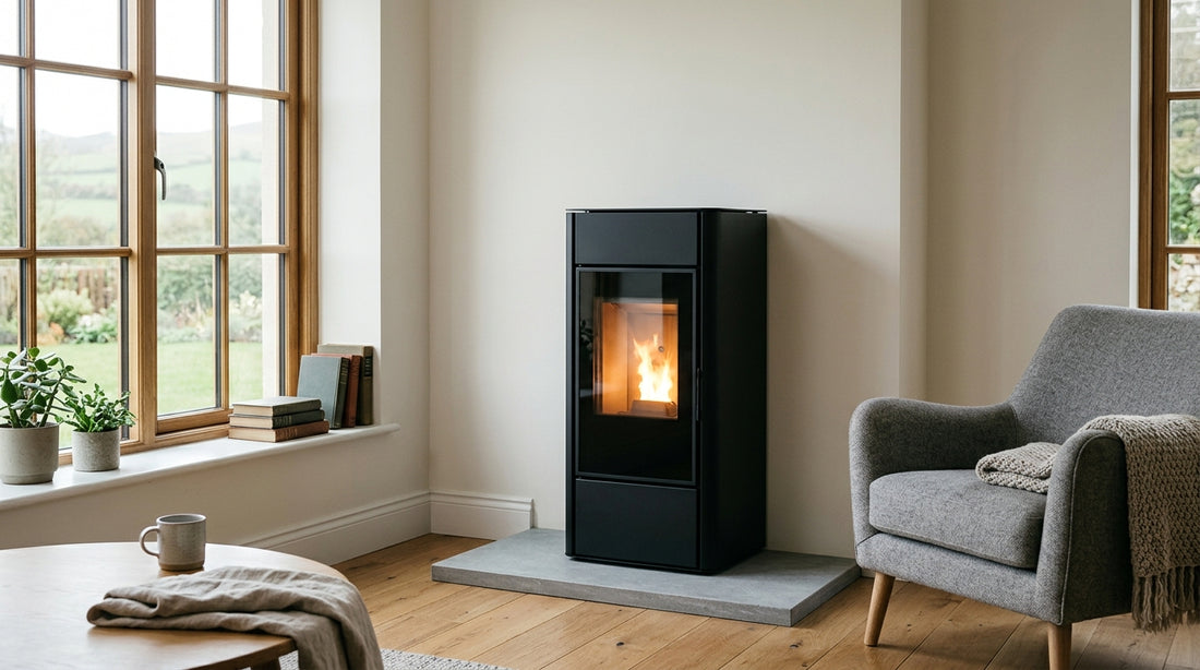 Room sealed wood pellet stoves Ireland: airtight homes and ventilation guide
