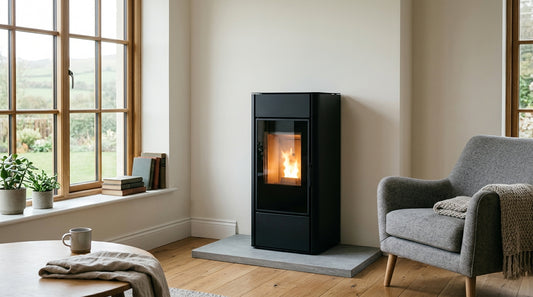 Room sealed wood pellet stoves Ireland: airtight homes and ventilation guide