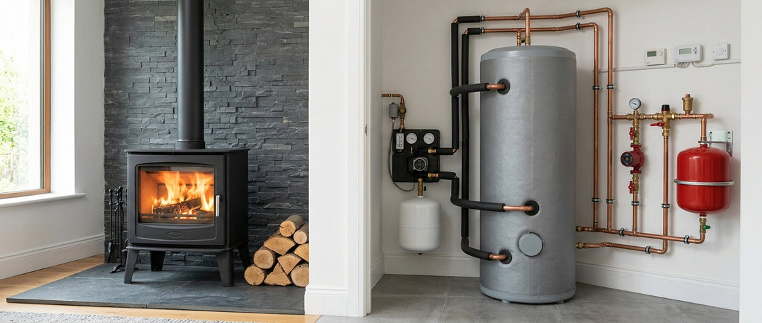 Boiler stove and solar thermal integration Ireland guide