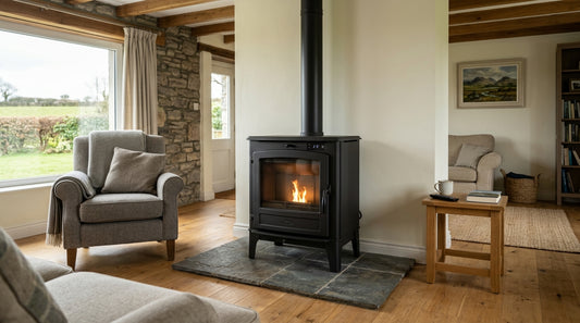 Wood pellet stove remote control options Ireland guide