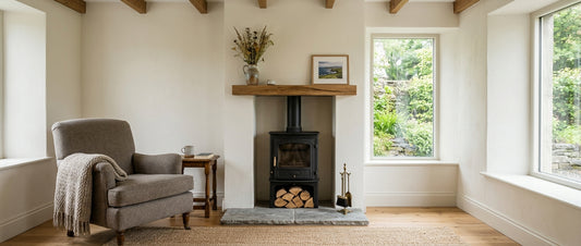 Wood burning stoves for small rooms Ireland sizing and layout guide