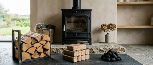 Wood burning stove fuel types Ireland: logs vs briquettes vs coal