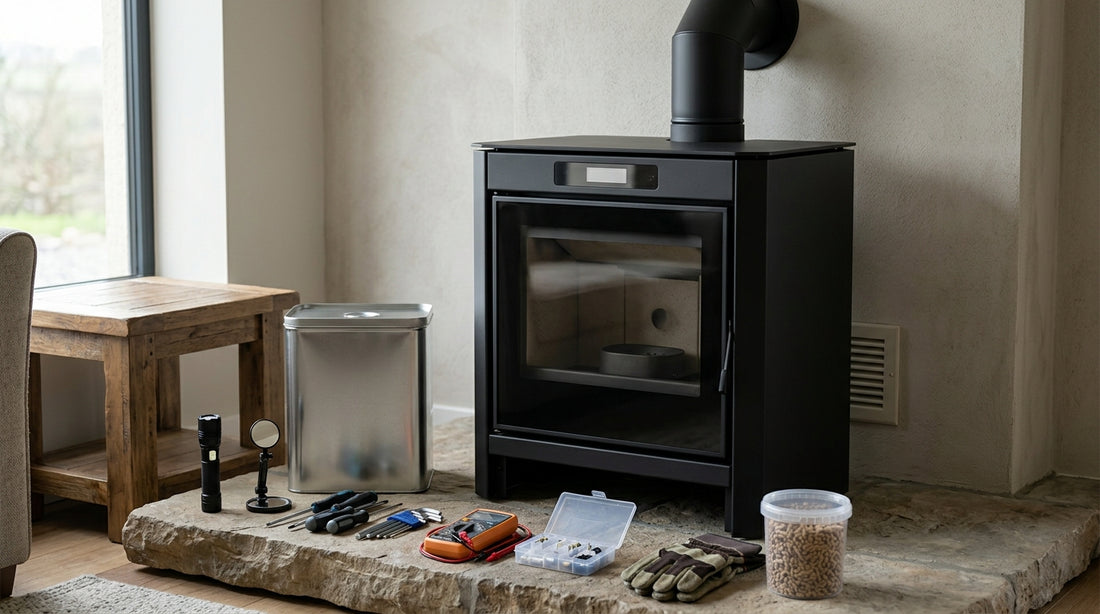 Wood pellet stove troubleshooting Ireland: common faults and fixes
