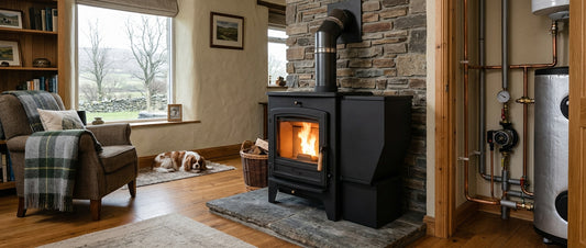 Wood pellet boiler stoves Ireland: room heating and hot water guide