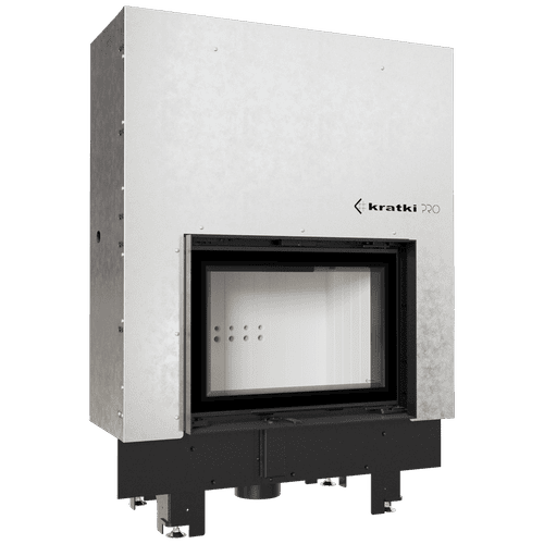 Steel fireplace KRATKI MBM 10 kW Ø 200