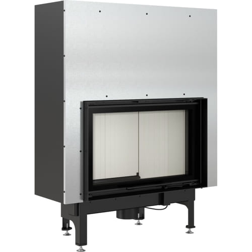 Steel fireplace KRATKI NADIA 12 kW Ø 200