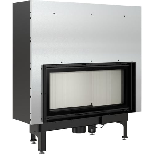 Steel fireplace KRATKI NADIA 14 kW Ø 200
