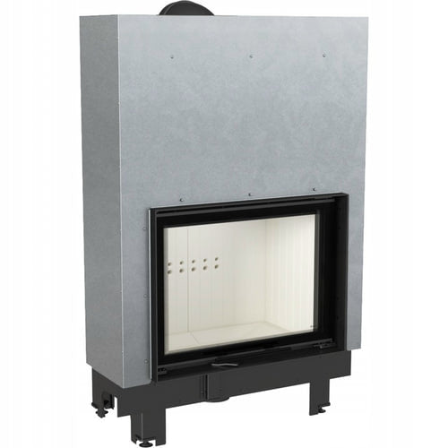 Steel fireplace KRATKI MBA 17 kW Ø 200
