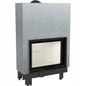Steel fireplace KRATKI MBA 17 kW Ø 200