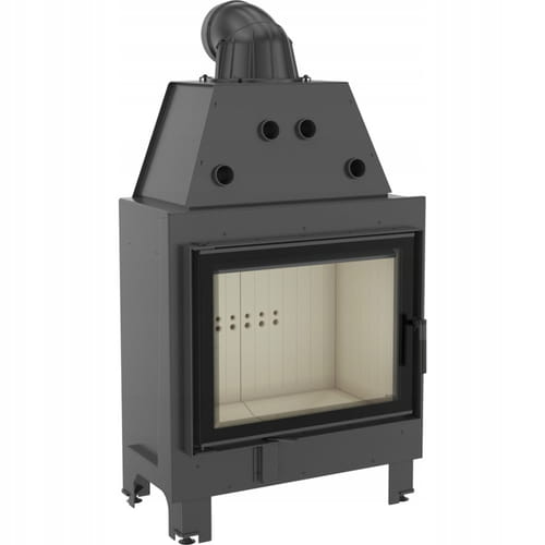 Steel fireplace KRATKI MBA 17 kW Ø 200