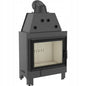 Steel fireplace KRATKI MBA 17 kW Ø 200