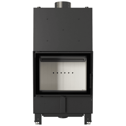 Water heating fireplace KRATKI LUCY 12 kW Ø 200