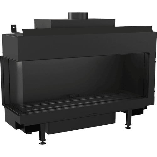 Gas Fireplace LEO 100 front facing natural gas ? 100/150 9 kW